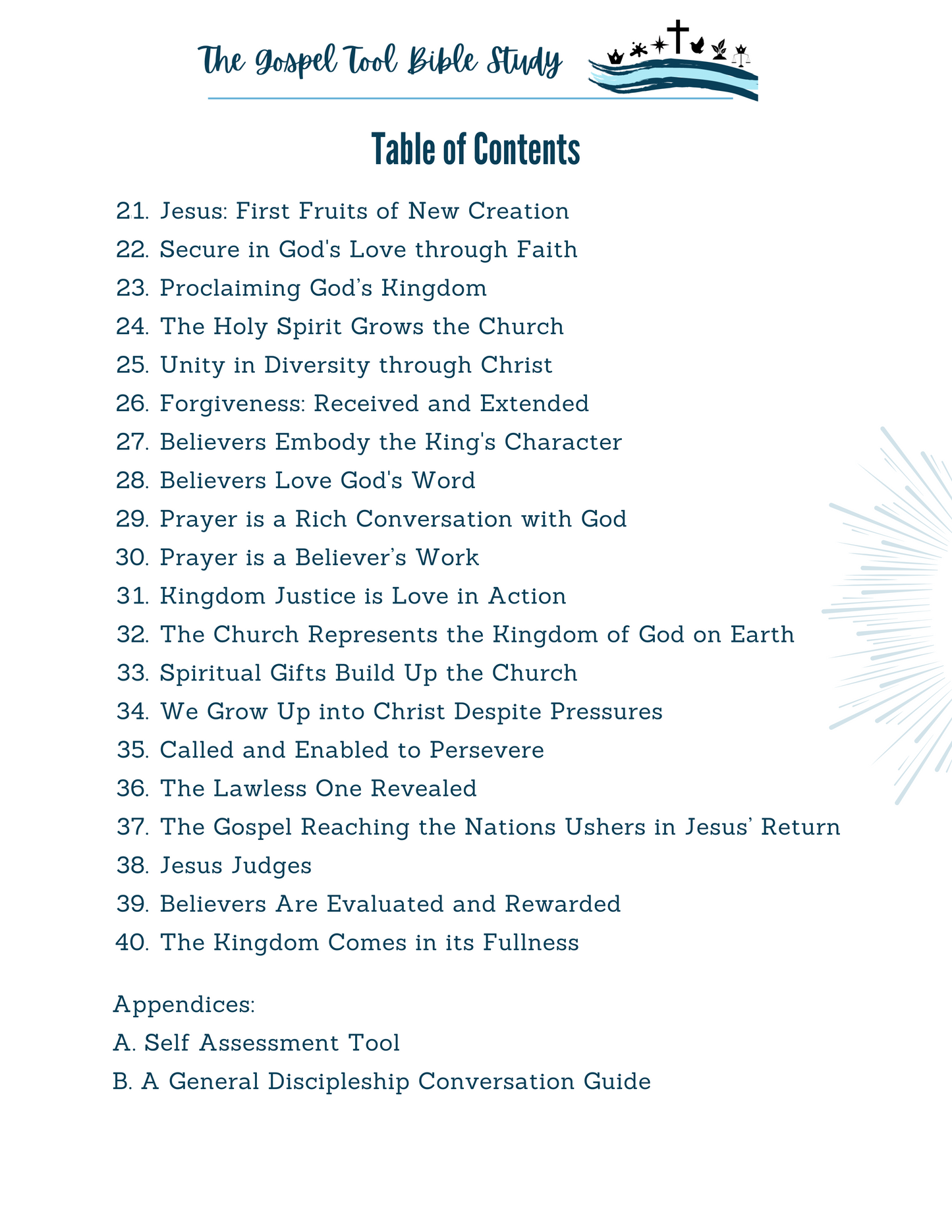 The Gospel Tool Manual & Discussion Guides (1 Case/10 Sets)