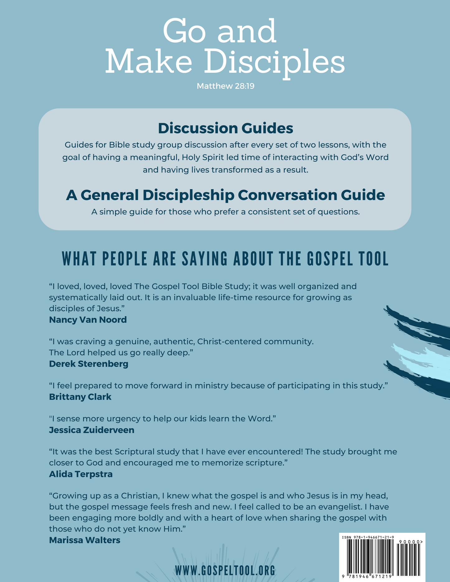 PDF Copy - The Gospel Tool Manual & Discussion Guides